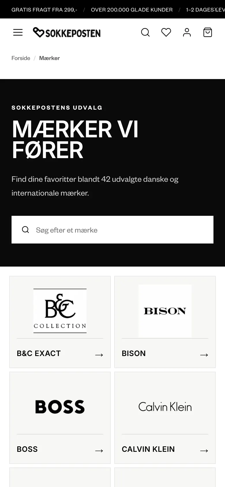 Mærker på mobil